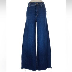 Zara High Rise Dark Blue Jeans